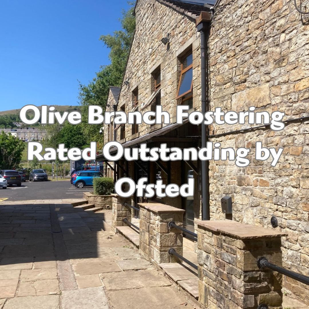 An image of the Olive Branch Office with the title Olive Branch Rated Outstanding by Ofsted